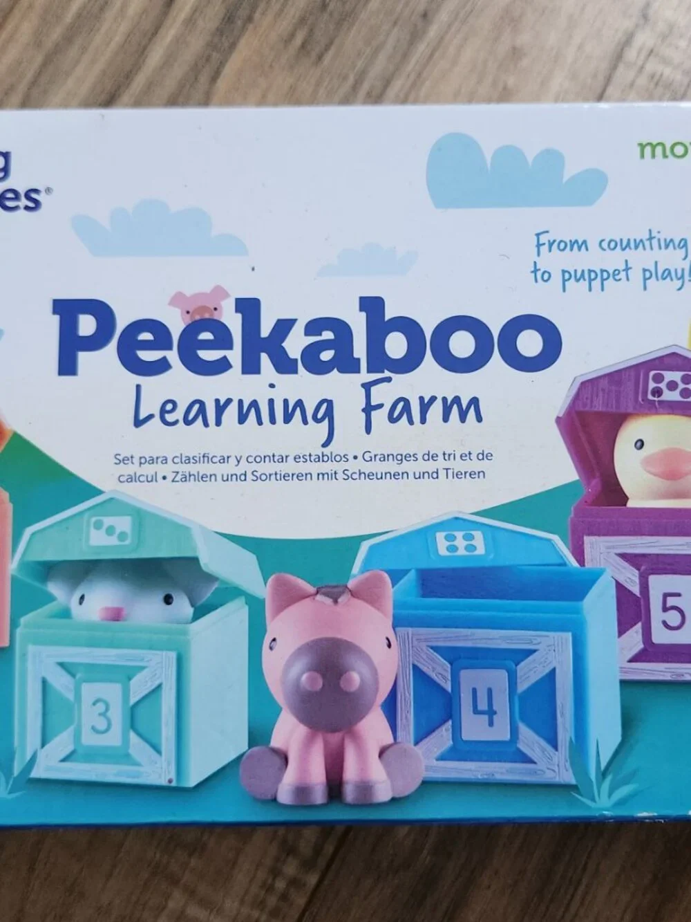 Learning Resources Peekaboo Learning Farm - Toddler Toys Activities